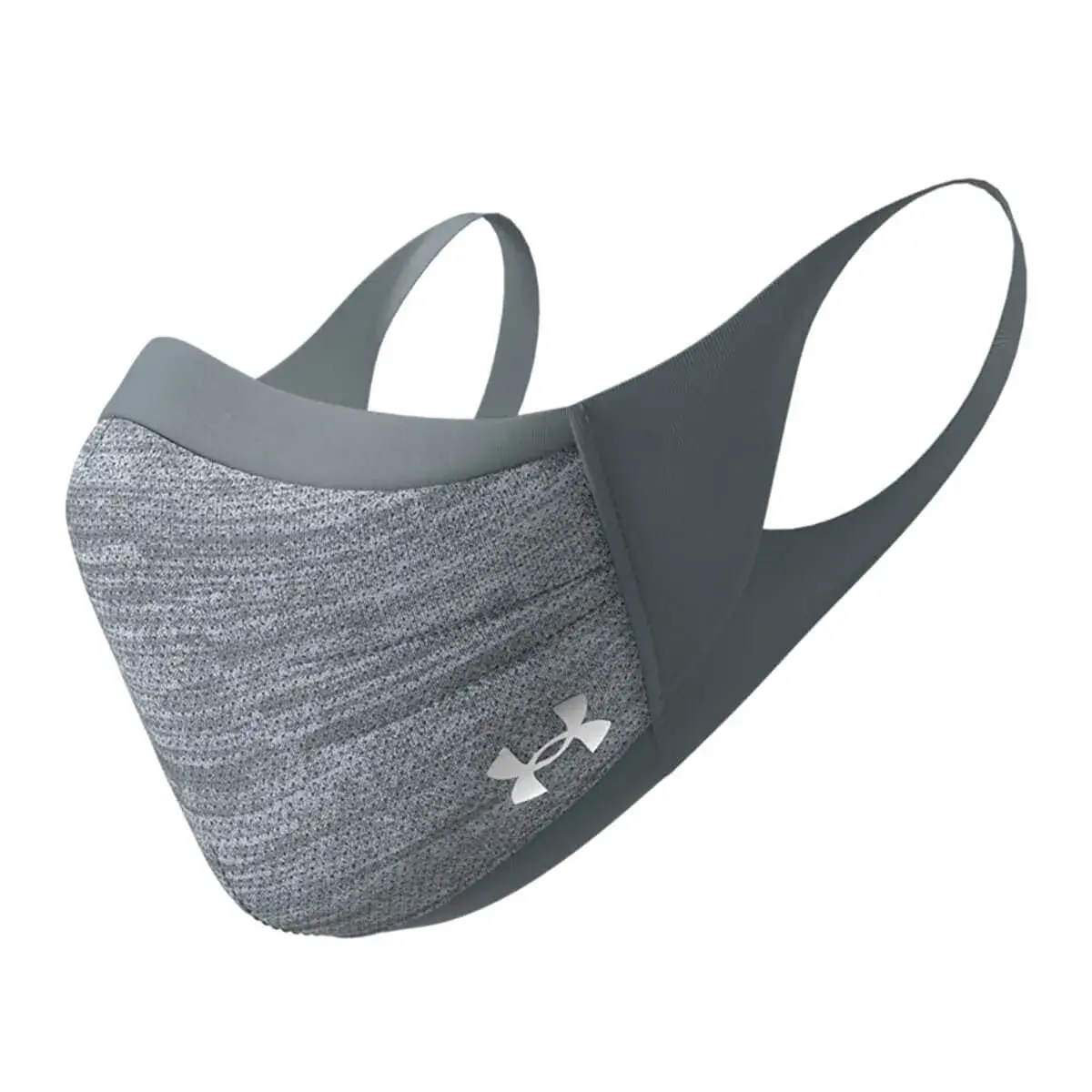 Under Armour Unisex Sports MaskDISC, Pitch Gray (013)/Silver Chrome, Large/X-Large | Breathable & Cool-Touch Fabric - main product image