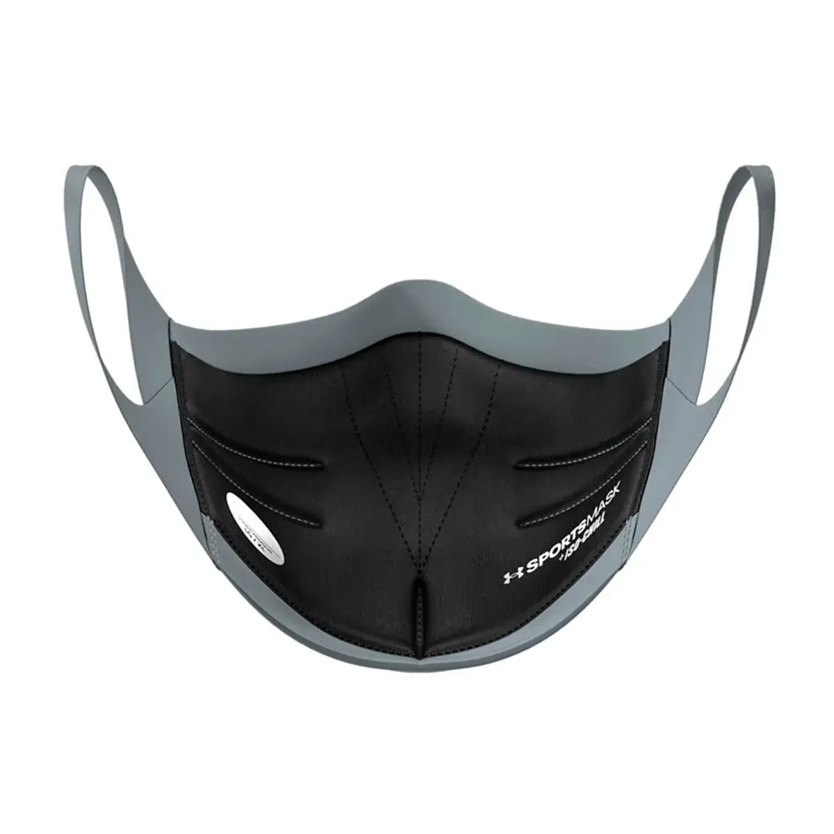 Under Armour Unisex Sports MaskDISC, Pitch Gray (013)/Silver Chrome, Large/X-Large | Breathable & Cool-Touch Fabric - view 4