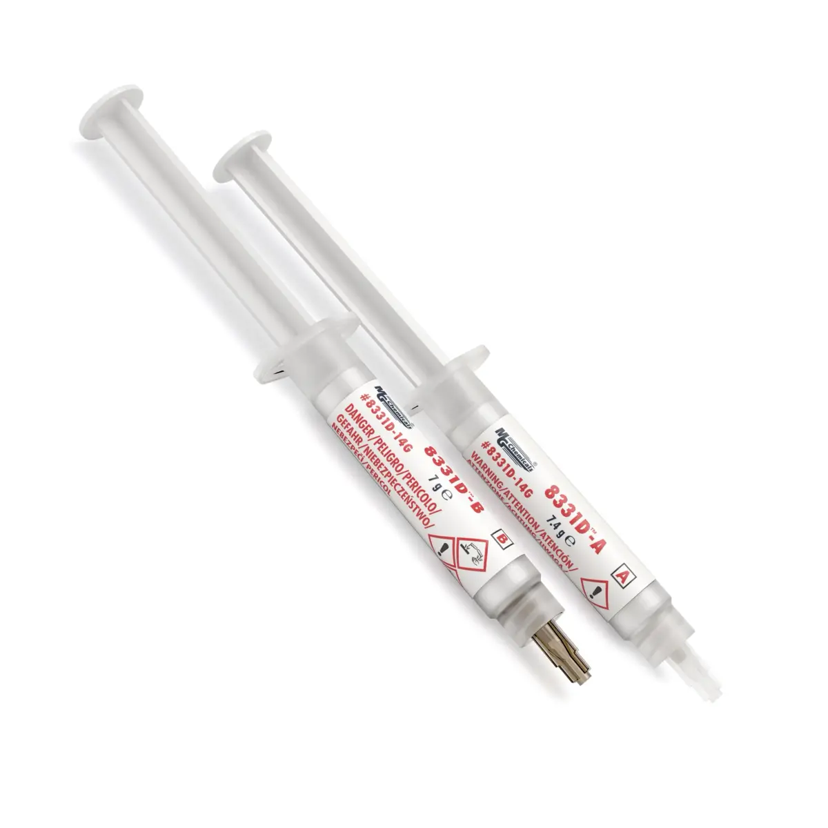 MG Chemicals 8331D Silver Conductive Epoxy Adhesive 14 Gram Kit | High Conductivity, 20 Min Working Time - main product image