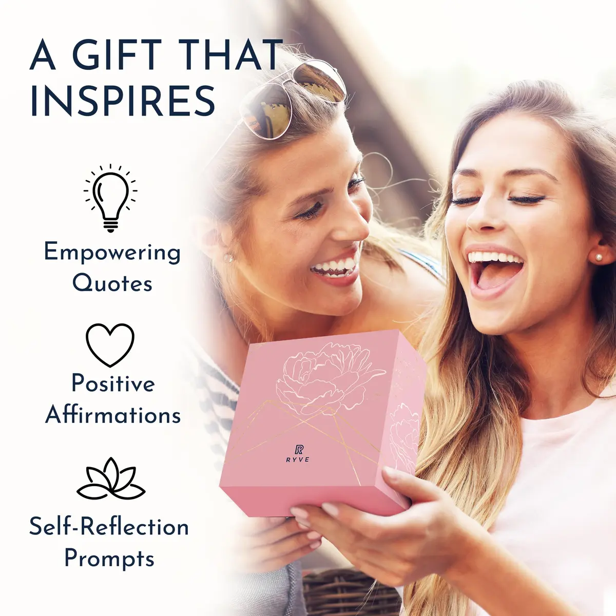 RYVE Daily Motivational Desk Calendar 10 cm (4 in) x 13 cm (5.3 in) | Perpetual Quotes & Affirmations - view 2