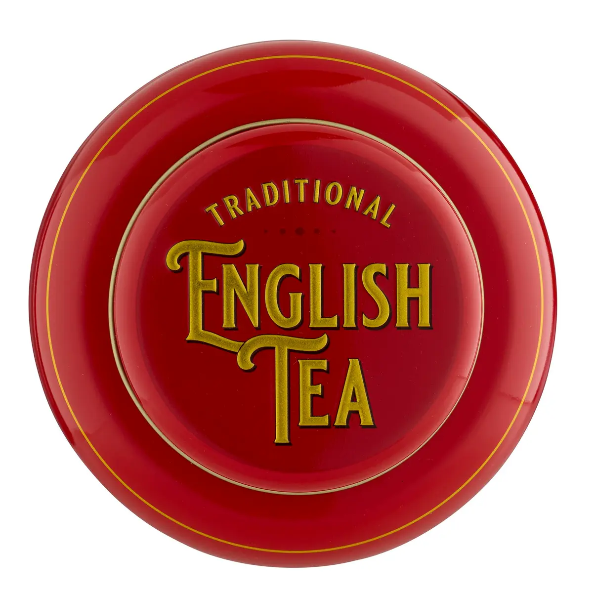 New English Teas Vintage Victorian Tea Caddy with 80 English Teabags (Red) | Classic Victorian Style, 80 Signature Teabags, Removable Lid - view 2