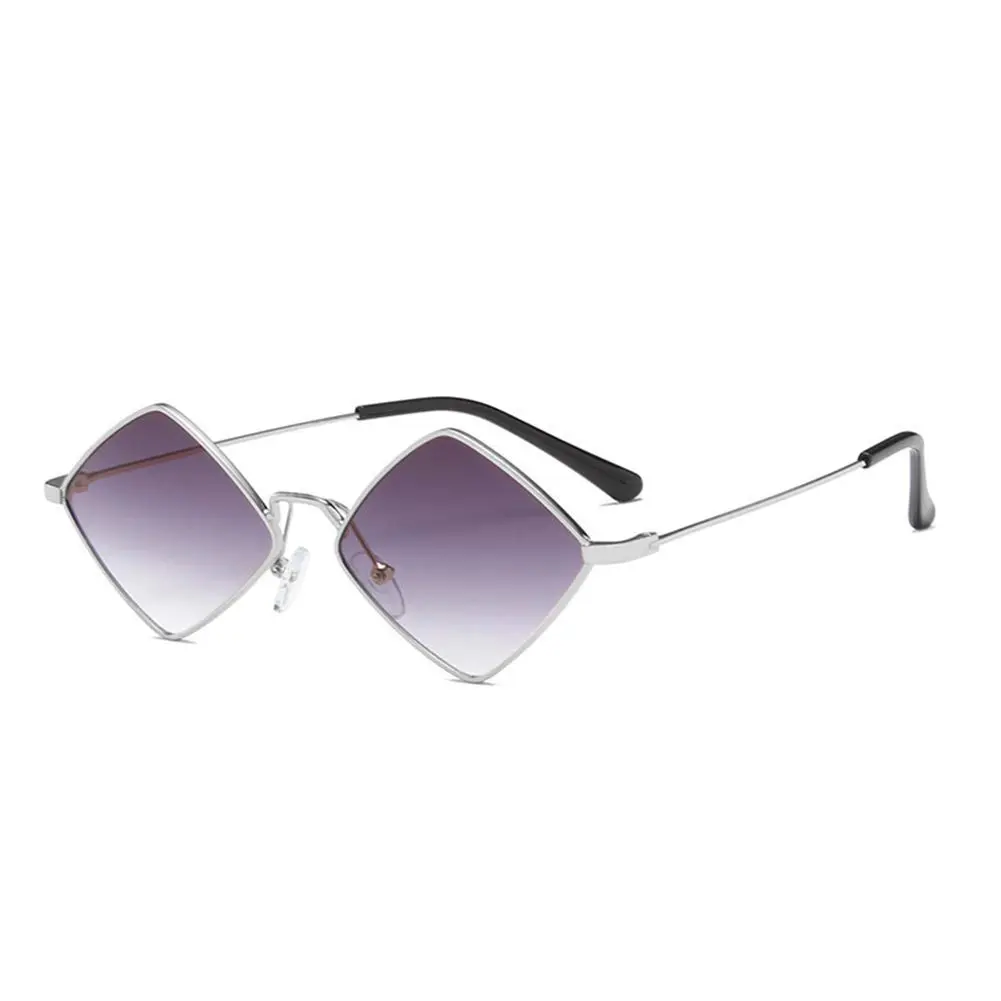 ENTHYI Diamond Shape Punk Sunglasses for Men & Women | 56mm (2.20") Lens Width - main product image