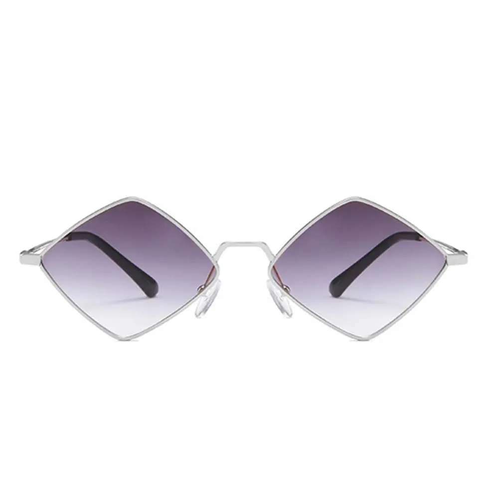 ENTHYI Diamond Shape Punk Sunglasses for Men & Women | 56mm (2.20") Lens Width - view 3