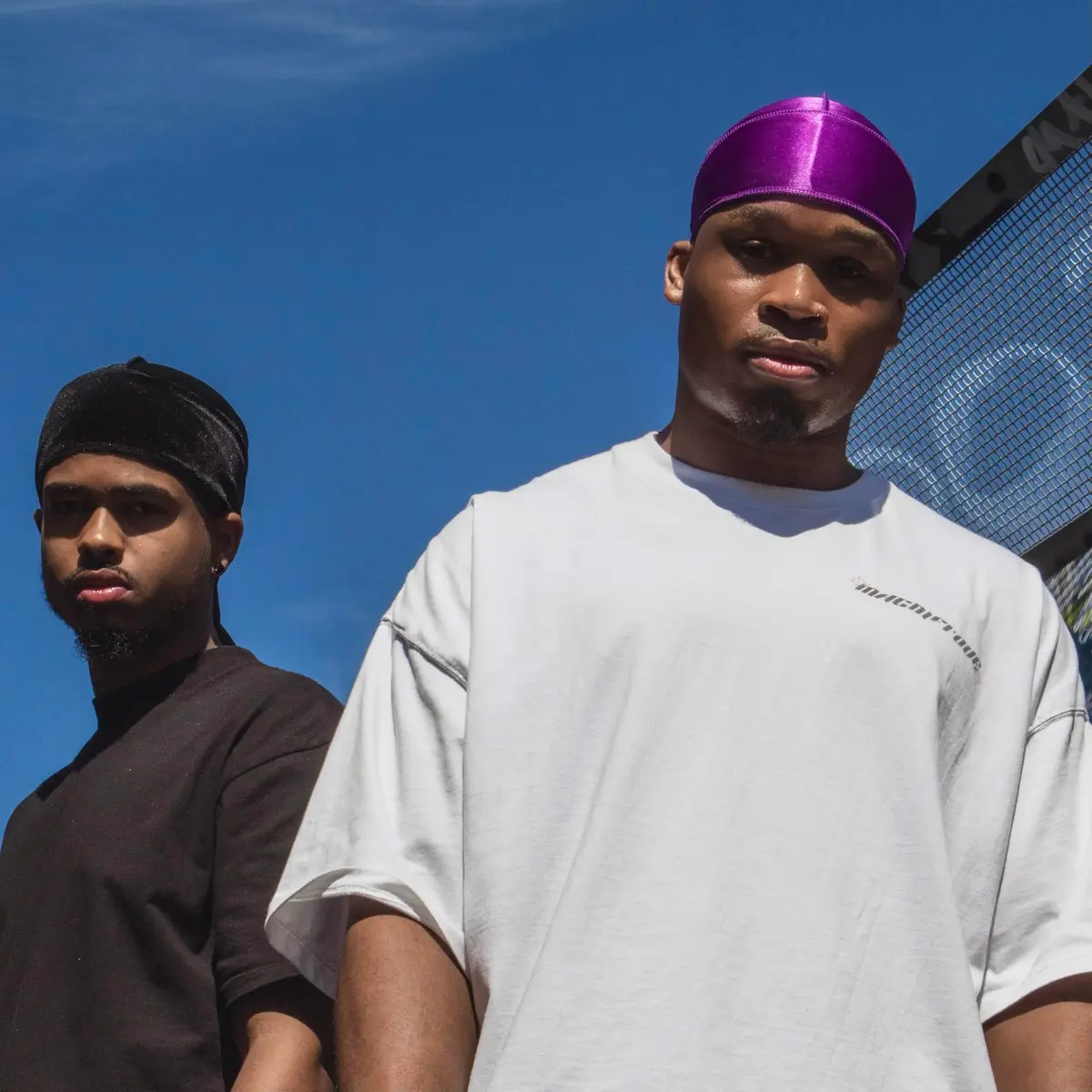 ShyneDurags Silky Durag - Purple | Perfect for Waves, Braids & Locs | Premium Silk Headwrap for Men & Women - view 3
