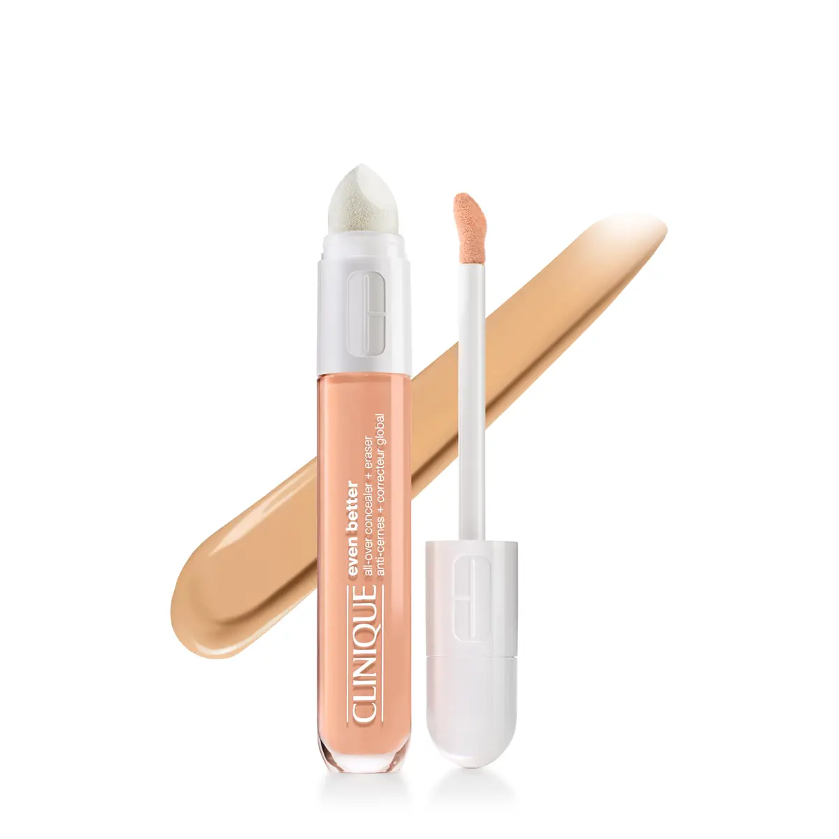 Clinique All-Over Full Coverage Concealer + Eraser 0.2 Fl Oz | Hydrating, Brightening, Depuffing - main product image