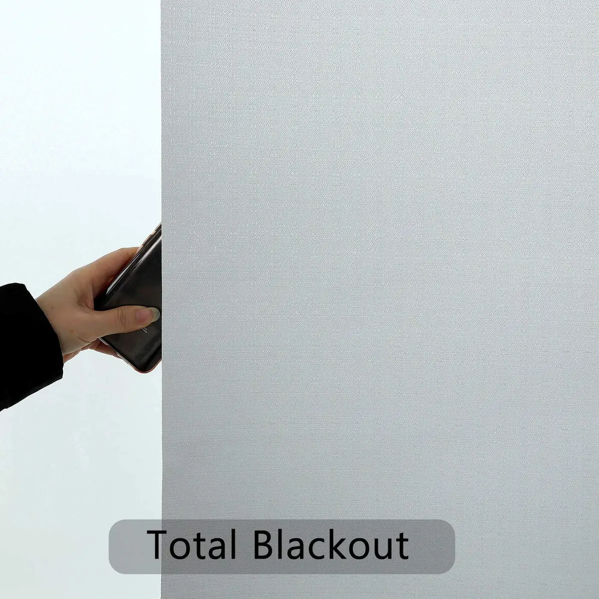 Everyday Celebration 29" W x 72" H Blackout Cordless Window Shade Salt | 100% Light Blocker - view 4