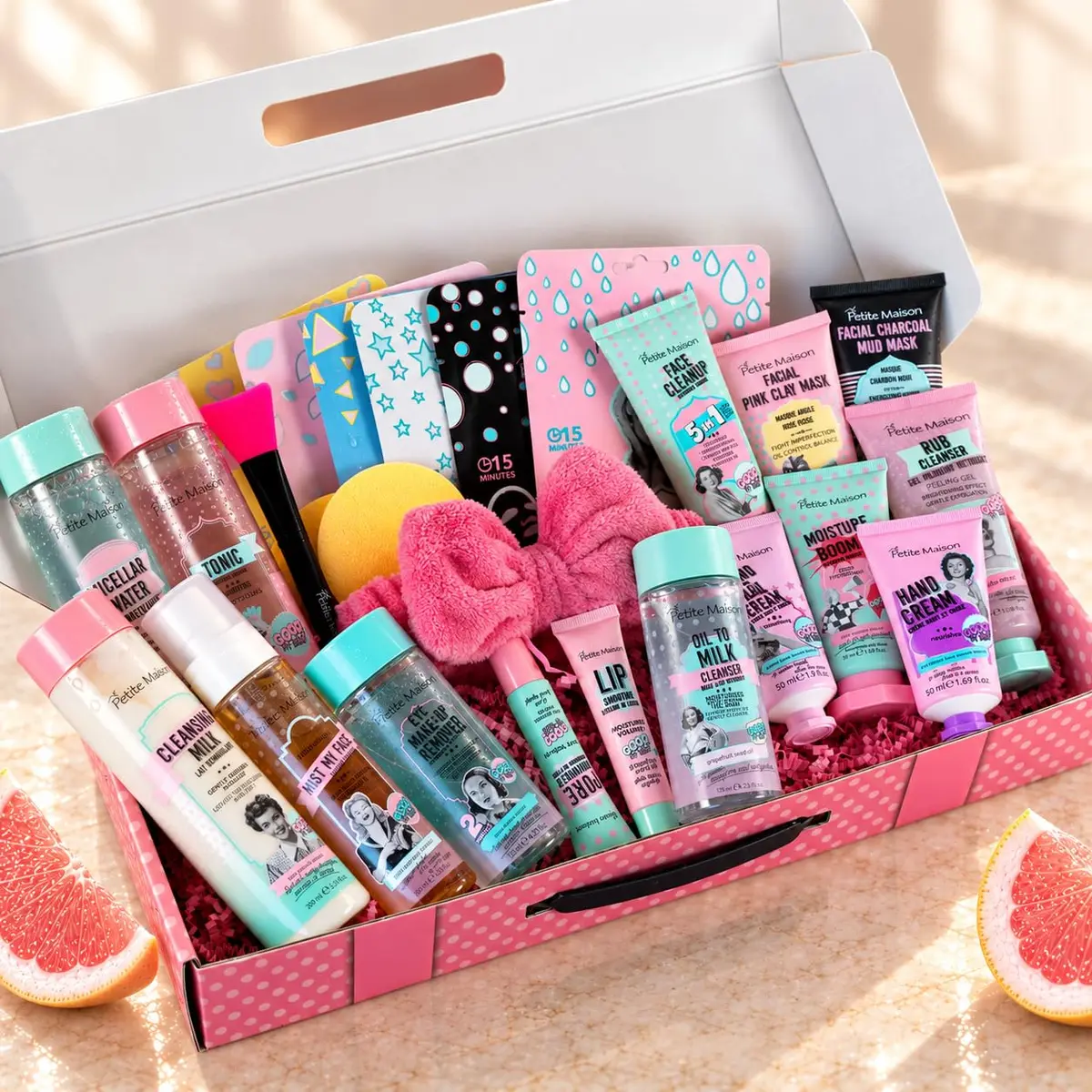 Petite Maison Luxury Spa Set - Skin Care Kit - 25-Piece Gift Box for Women & Teens | Complete At-Home Spa Routine - view 3