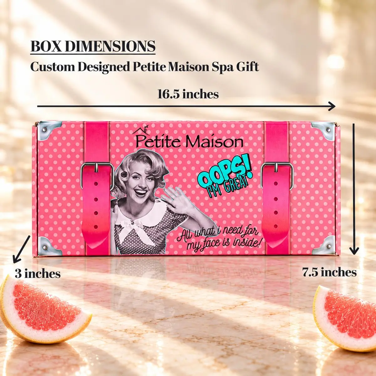 Petite Maison 18-Piece Luxury Spa & Skincare Gift Box for Women | All-in-One Self Care Set - view 9