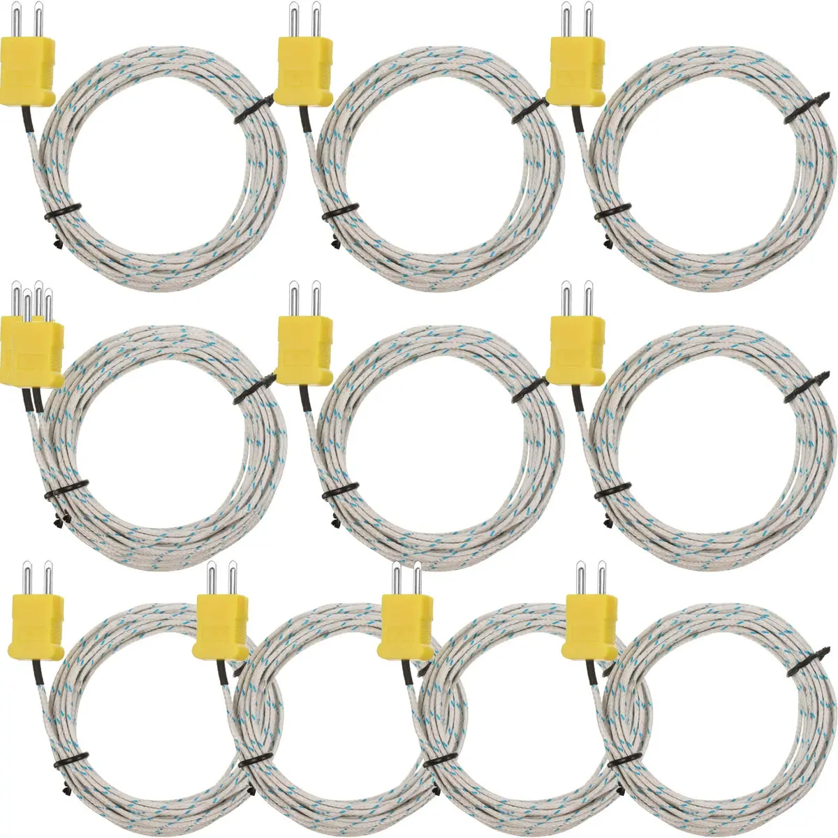 Weewooday K Type Thermocouple Probe 3m | Fast Response, Universal Compatibility - main product image