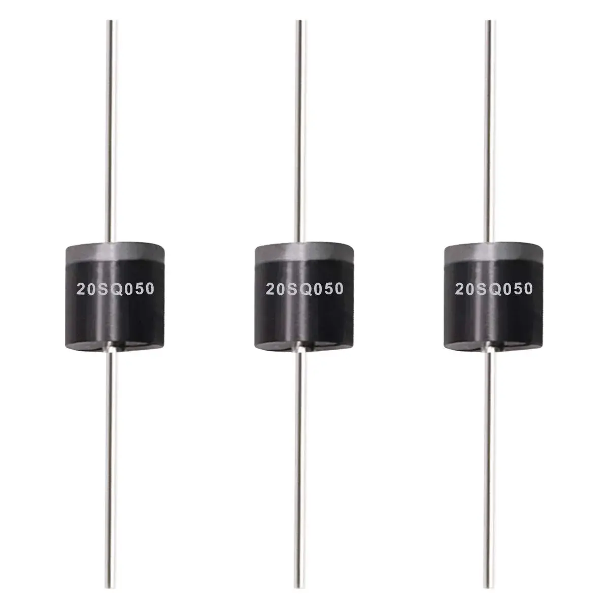 Tnisesm 20SQ050 Schottky Blocking Diode 20A 50V | 20 Pcs Axial Kit for Solar Panel - main product image