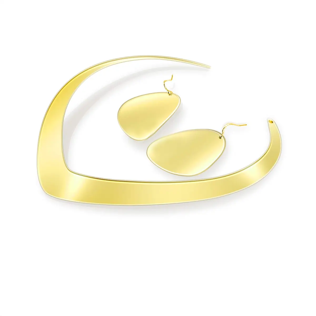 Gifytel Princess Necklace & Earrings Set | Halloween Costume Jewelry for Women - view 7