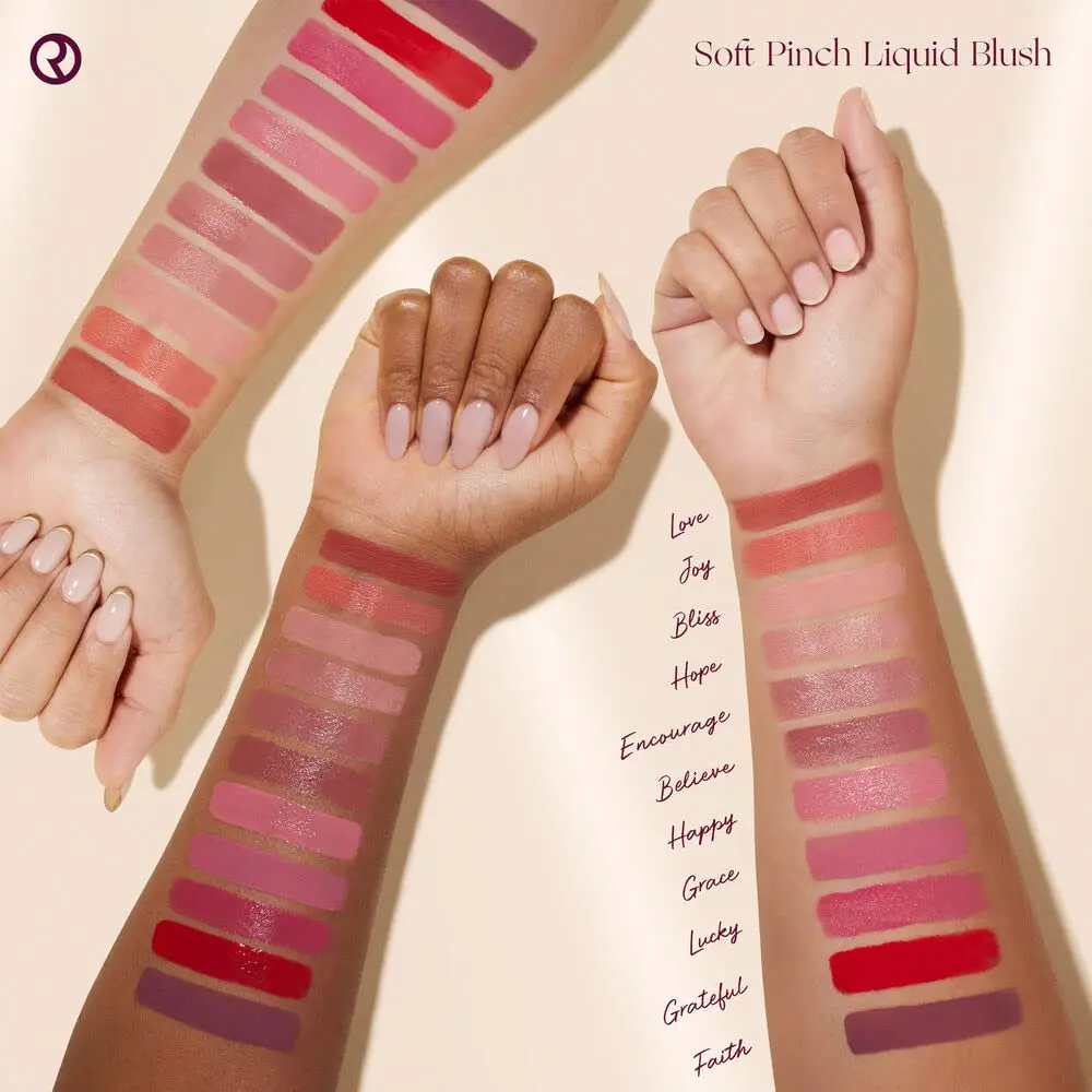 Rare Beauty Soft Pinch Matte Liquid Blush (Grace) 0.25 Fl Oz | Natural, Long-Lasting, Vegan - view 3