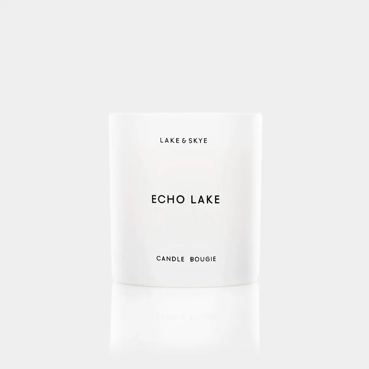 Lake & Skye Echo Lake Candle - Vegan Soy, Floral & Woody, 8 oz | 50 Hour Burn Time - view 2