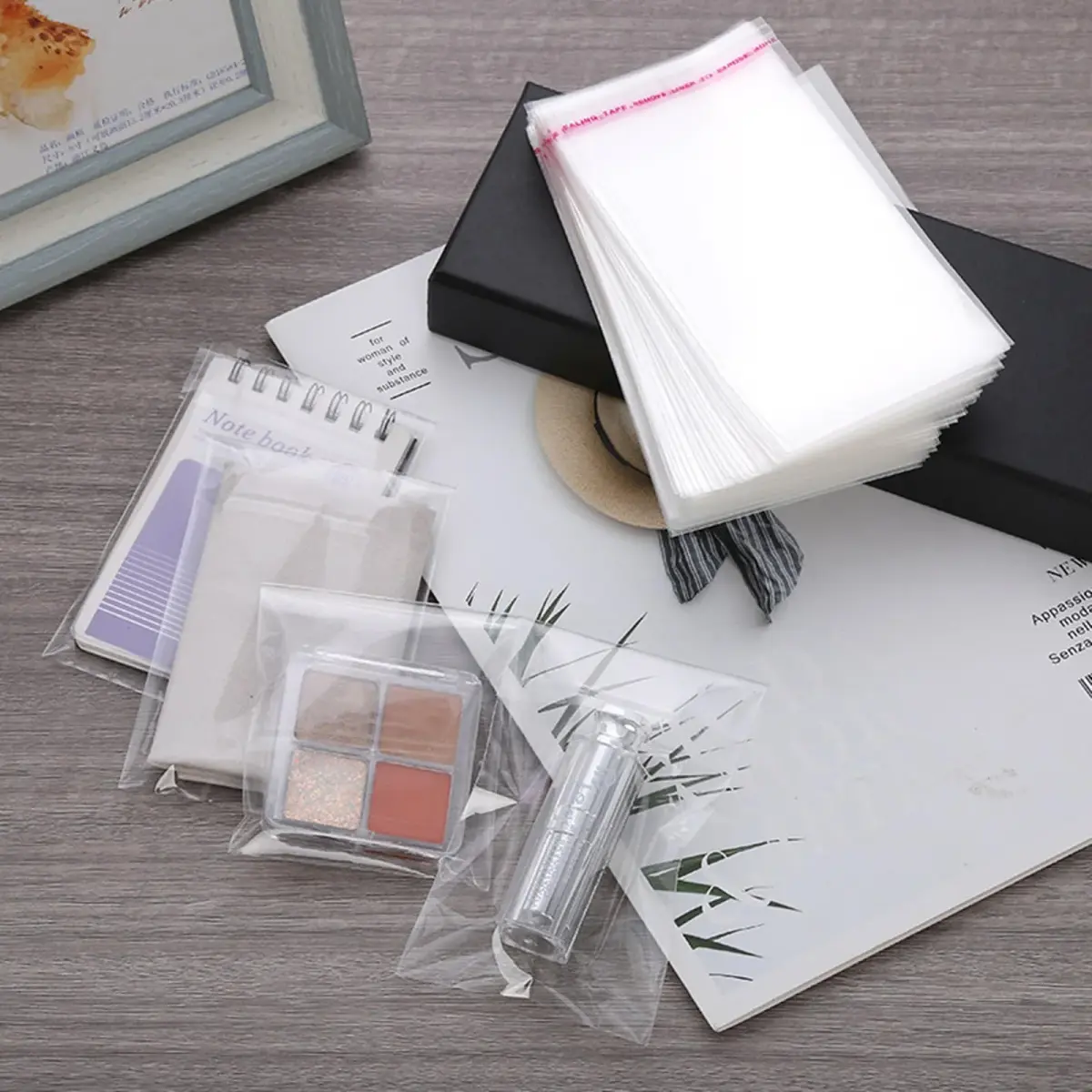 Morepack Clear Cellophane Treat Bags 200Pcs 7.62cm x 12.7cm (3"x5") | Professional Grade for Packaging Party Favors, Candy, and Small Items - view 6