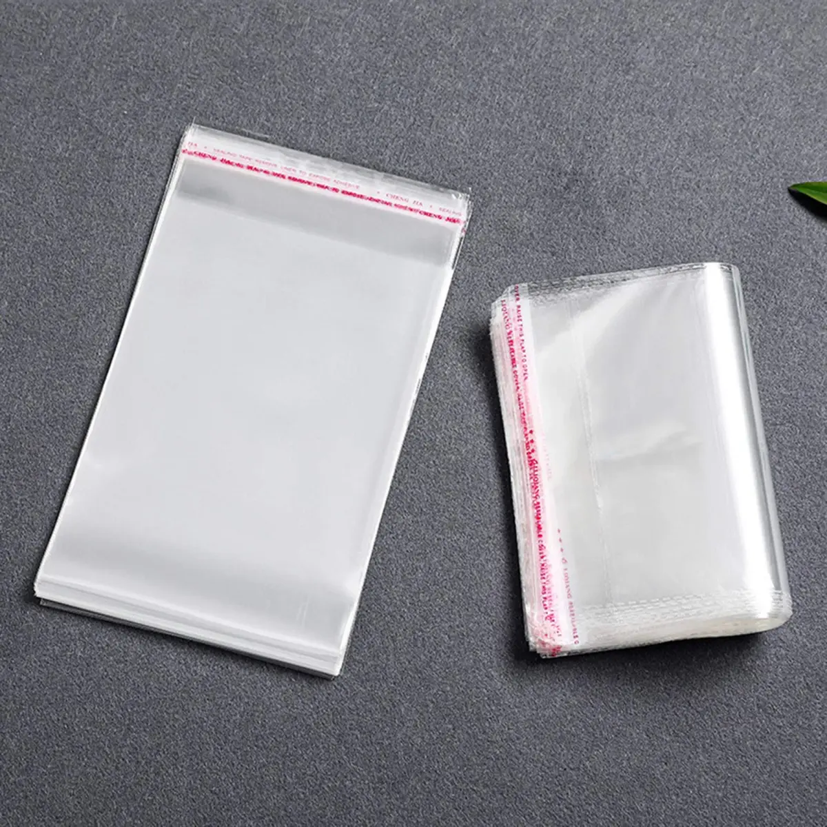 Morepack Clear Cellophane Treat Bags 200Pcs 7.62cm x 12.7cm (3"x5") | Professional Grade for Packaging Party Favors, Candy, and Small Items - view 7
