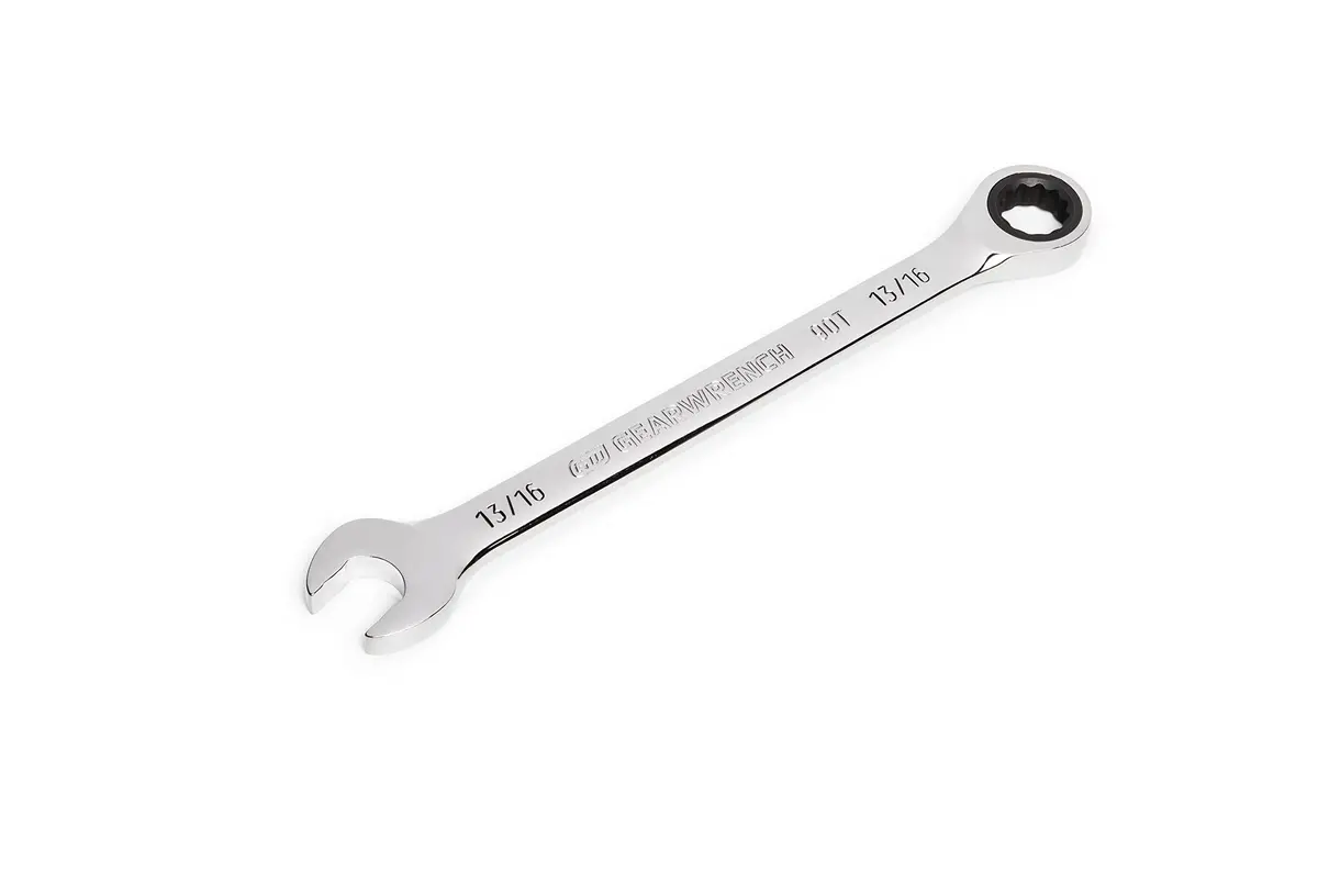 GEARWRENCH 13/16" 90T 12 Point Ratcheting Combination Wrench | 12 inches (30.48 cm) Length - main product image