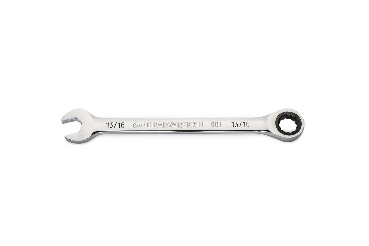 GEARWRENCH 13/16" 90T 12 Point Ratcheting Combination Wrench | 12 inches (30.48 cm) Length - view 3