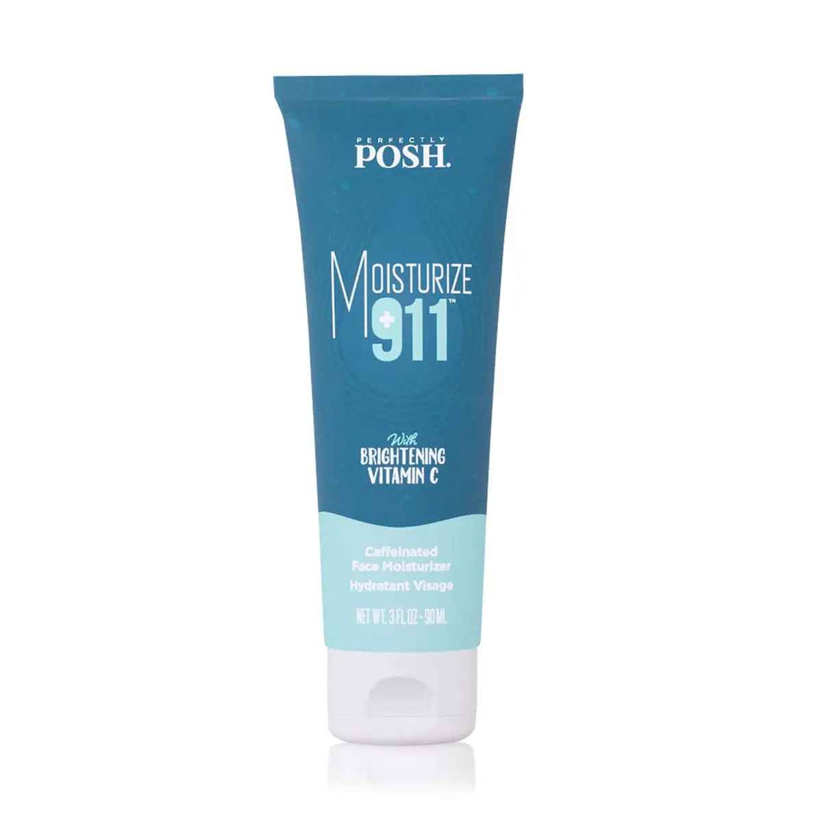 Perfectly Posh Moisturize 911 Caffeinated Face Moisturizer 90 ml | Energizes Tired Skin, Long-Lasting Hydration - main product image