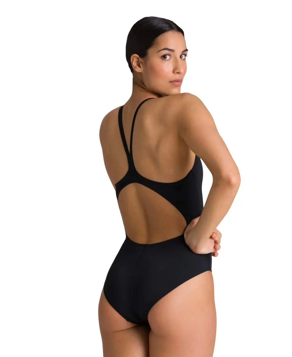 ARENA Women's Team Swimsuit Solid Light Drop Back 20 | Chlorine-Resistant, UV Protected (102 chars) - view 2