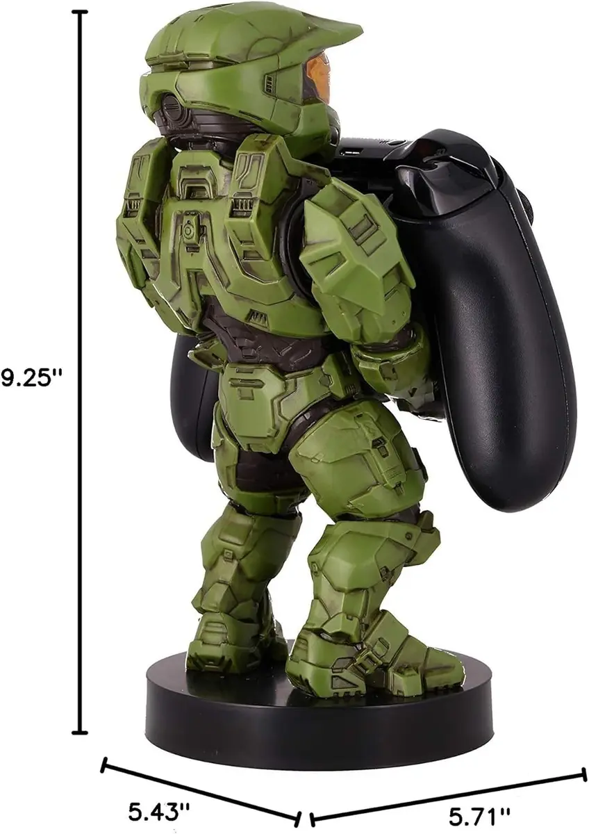 Exquisite Gaming Halo Master Chief Portable Electronic Device Stand | Xbox Licensed Green - view 3