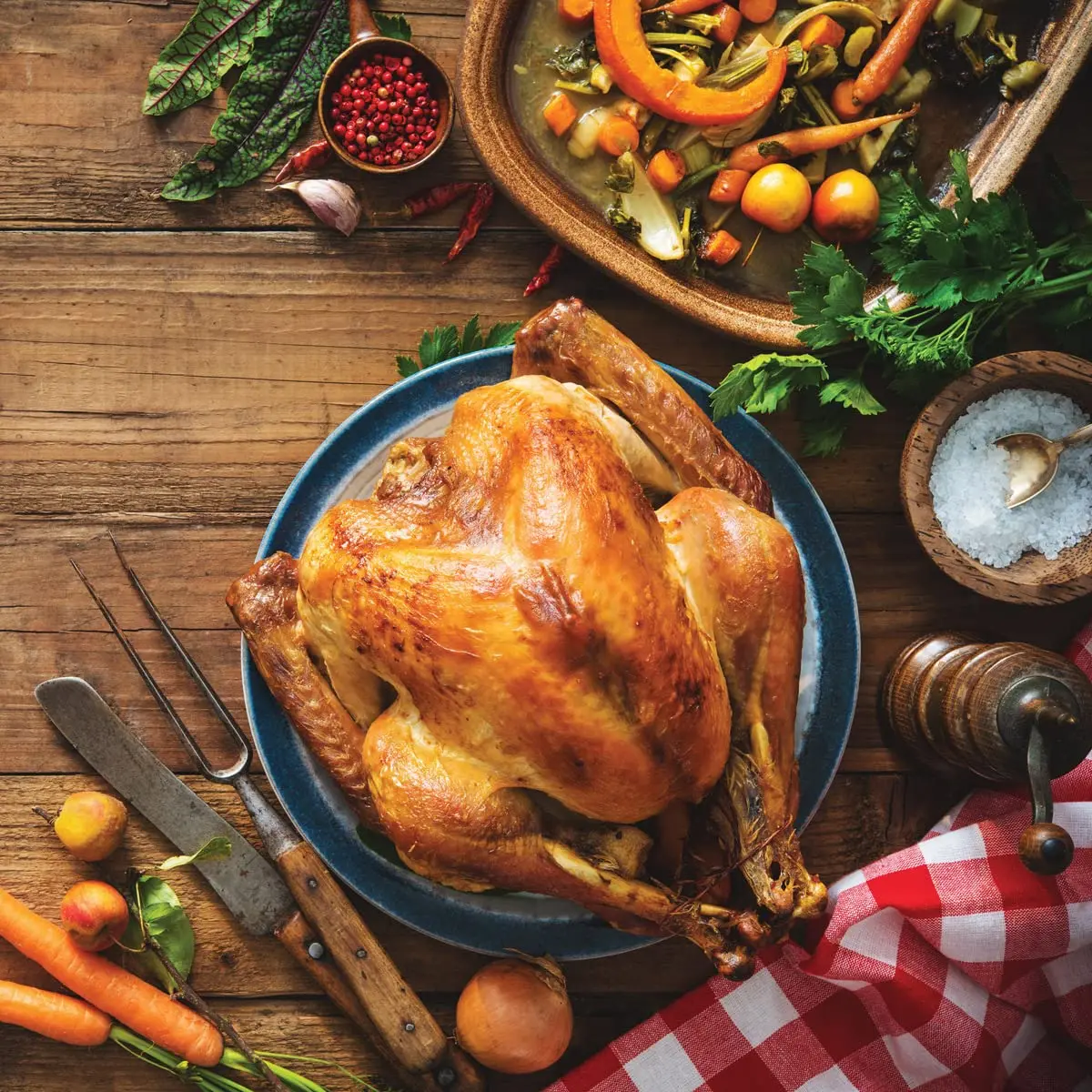 HIC Kitchen Roasting Holiday Turkey Lacer Kit, Cotton Twine & Stainless Steel Pins | Reusable, Oven Safe to 500°F - view 5