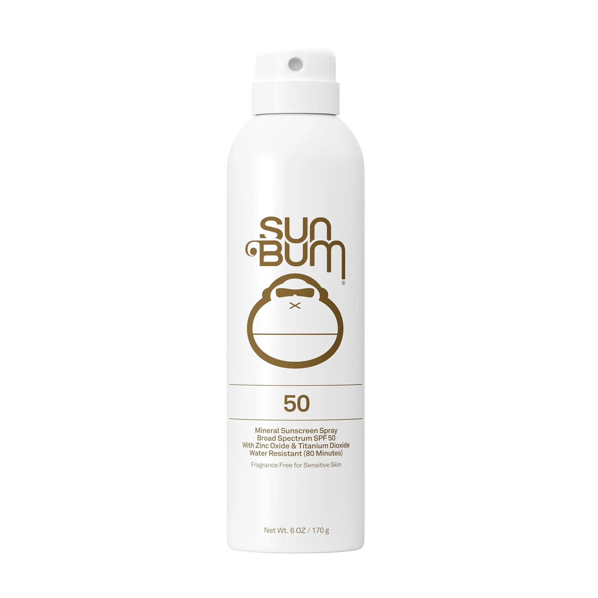 Sun Bum Mineral SPF 50 Sunscreen Body Spray 6 oz (177 ml) | Reef-Safe Protection for Sensitive Skin - main product image