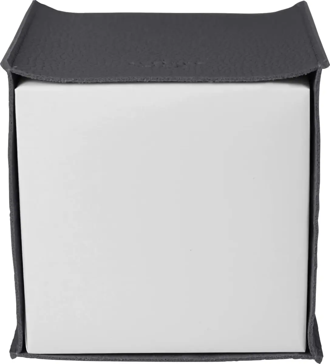 carrotez PU Leather Square Tissue Box Cover Charcoal | Decorative Holder for Bathroom Vanity Countertop, Office Desk & Car 5"X5"X5" - view 7