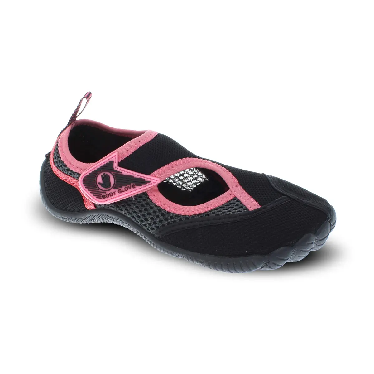Body Glove Water Shoes for Women, Black/Salmon Rose | Quick-Dry, Breathable & Stylish Water Footwear - main product image