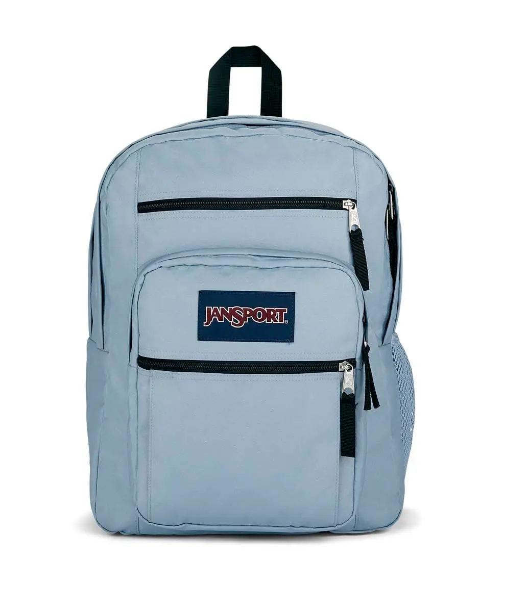 JanSport Laptop Backpack - 15” Laptop Sleeve, 34L Capacity, Ergonomic Shoulder Straps, Blue Dusk - main product image