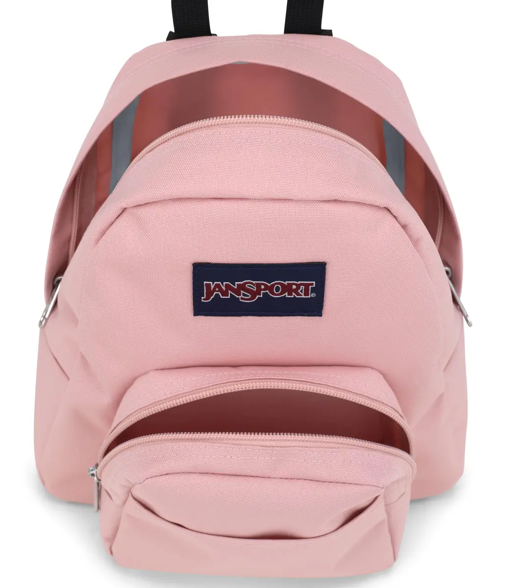 JanSport Half Pint Mini Backpack 10.2L Misty Rose | Compact Daypack for Essentials - view 5