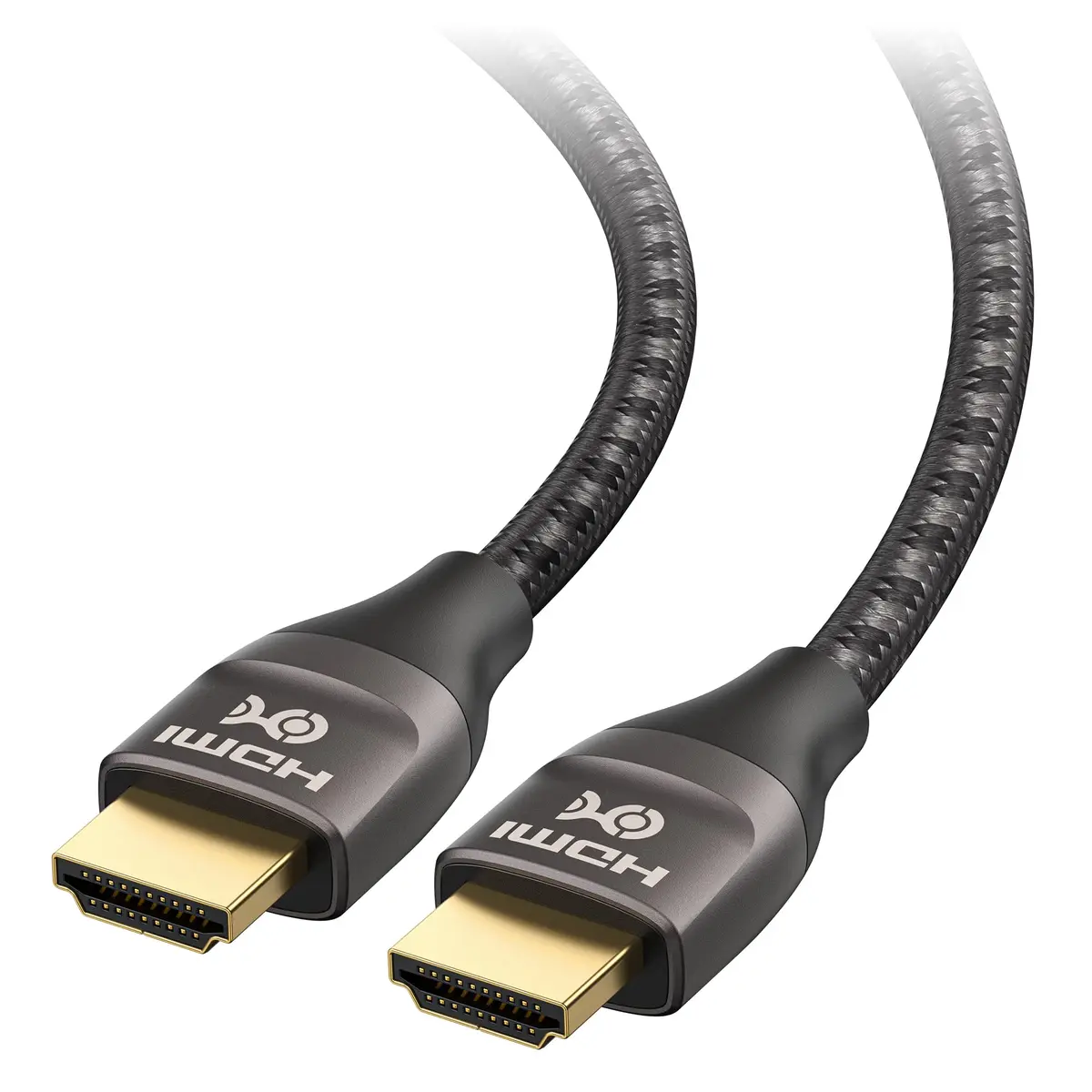 Cable Matters Premium Braided 8K HDMI Cable 9.8ft (3m) | 48Gbps Support HDR & 8K Resolution - main product image