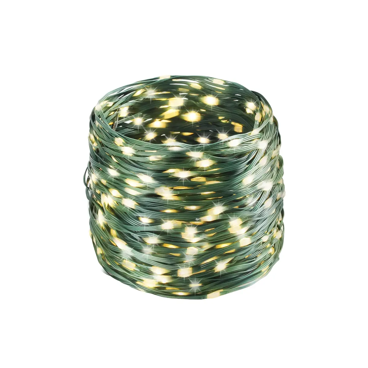 Tcamp 164ft 500 LED Warm White Christmas Tree Lights | 50m Green Wire Starry Fairy String Lights for Outdoor Indoor Decor - view 7