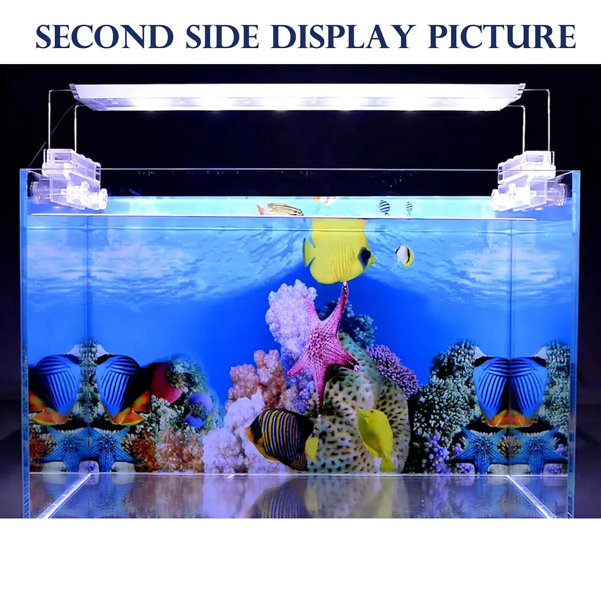 ELEBOX Fish Tank Background Paper 20" x 48" | Vibrant HD Aquarium Decor (70-120 chars) - view 5