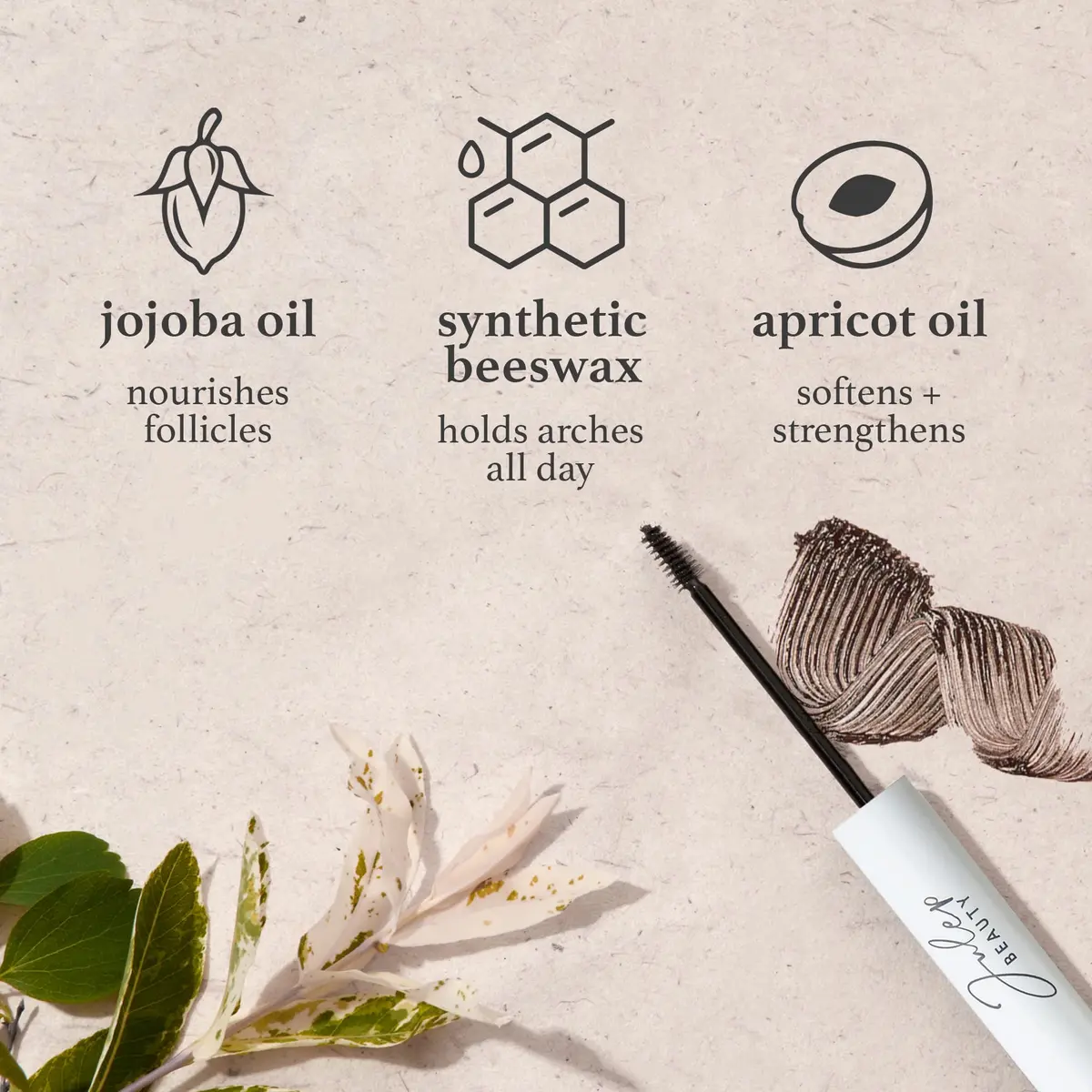 Julep Brow 101 Sculpting Pencil & Tinted Brow Gel, Dark Brown | Dual-Ended, Natural Finish - view 7