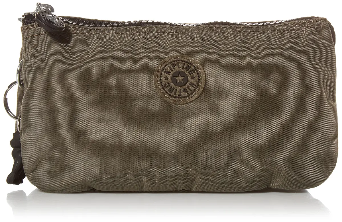Kipling Creativity Large Pouch Green Moss | Versatile Cosmetics Kit Travel Organizer 165ml (5.5 fl oz) - main product image