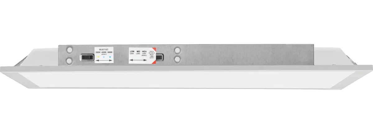Lithonia Lighting CPX 2x2 LED Flat Panel Light | Adjustable Lumens & CCT for Commercial & Residential Use - view 7