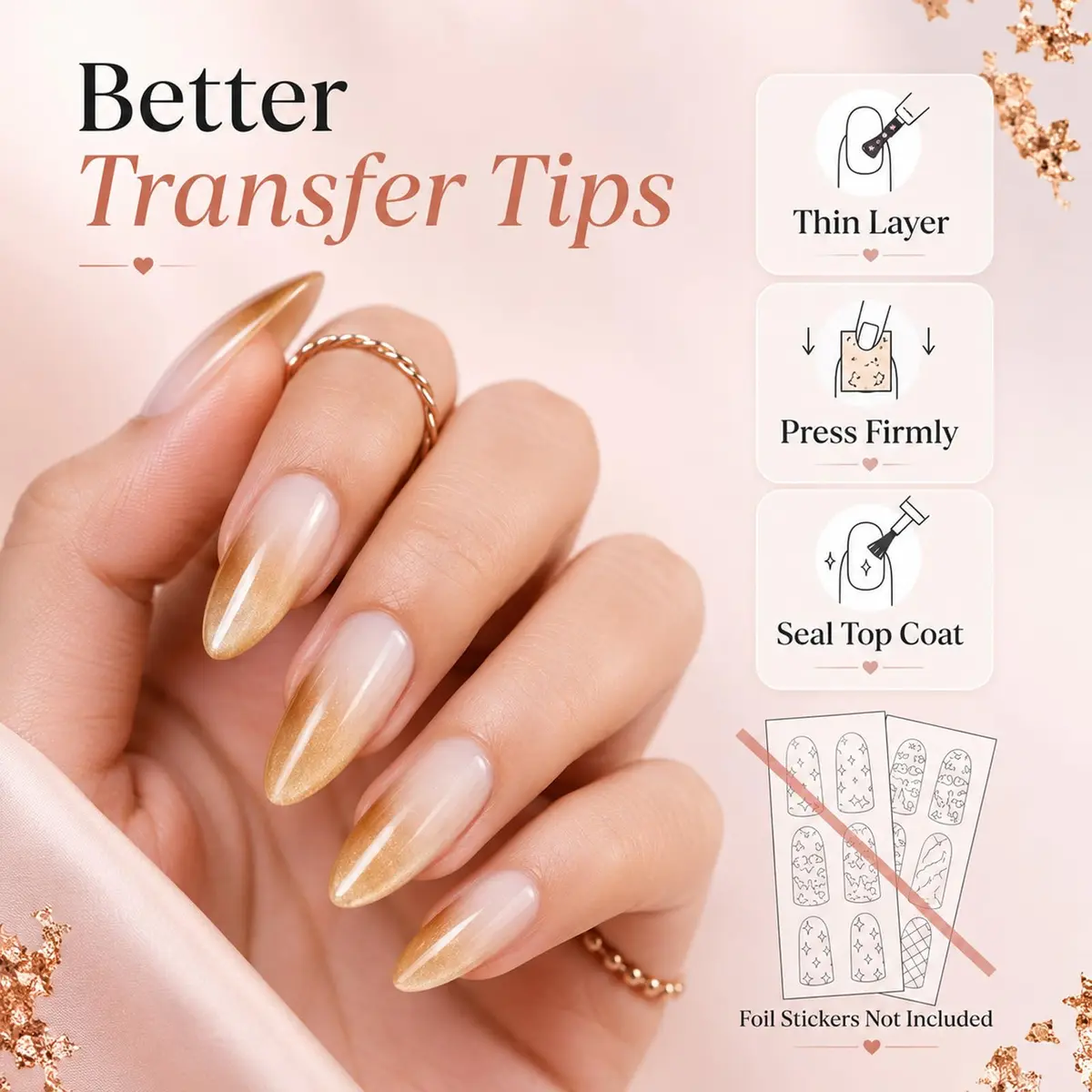 beetles Gel Polish 15ML | Professional Nail Foil Transfer Gel for Nails - view 4