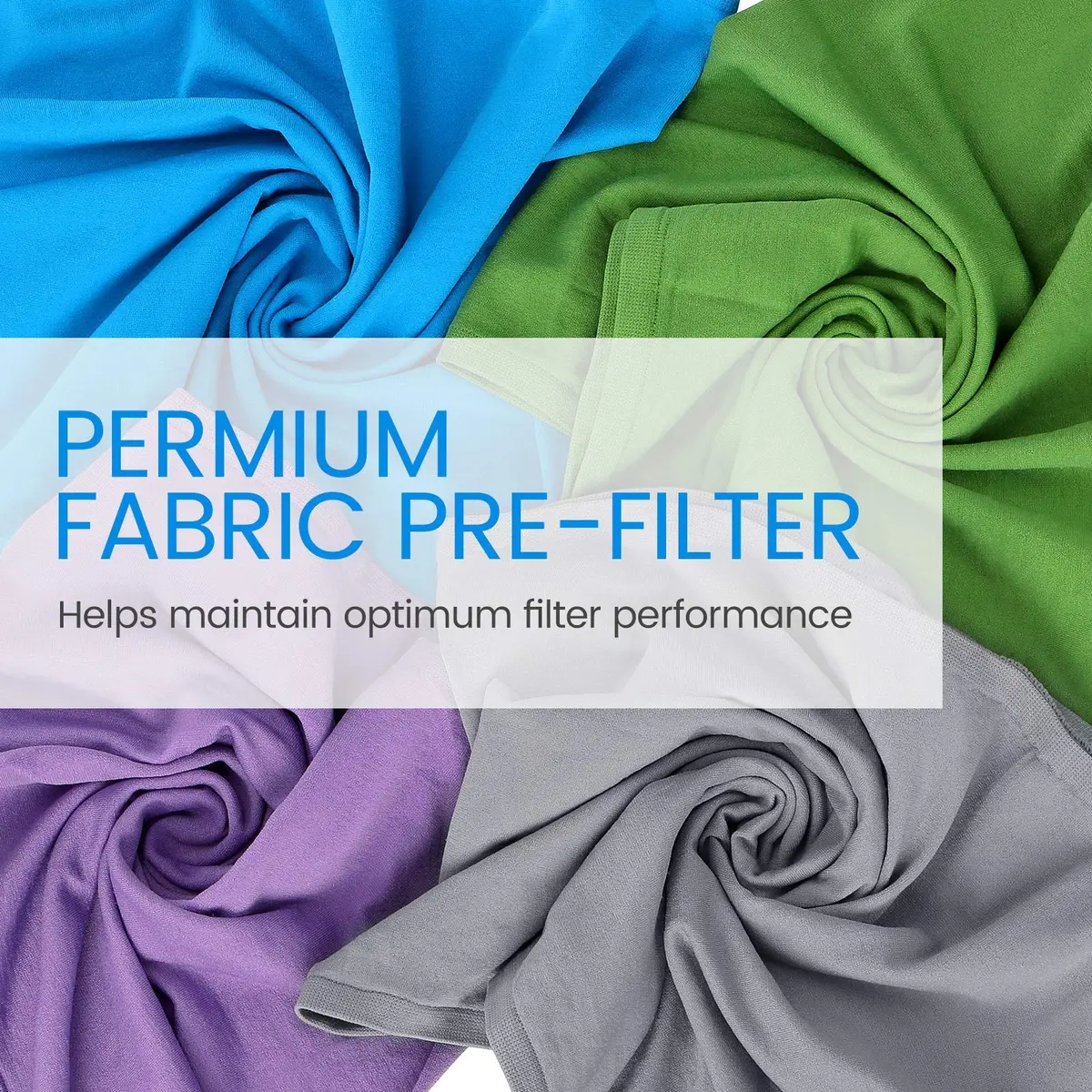Cabiclean 4 Pack Washable Pre-Filters for Blueair Blue Pure 211+ Air Purifier | Captures Dust, Pollen, Pet Dander - view 5