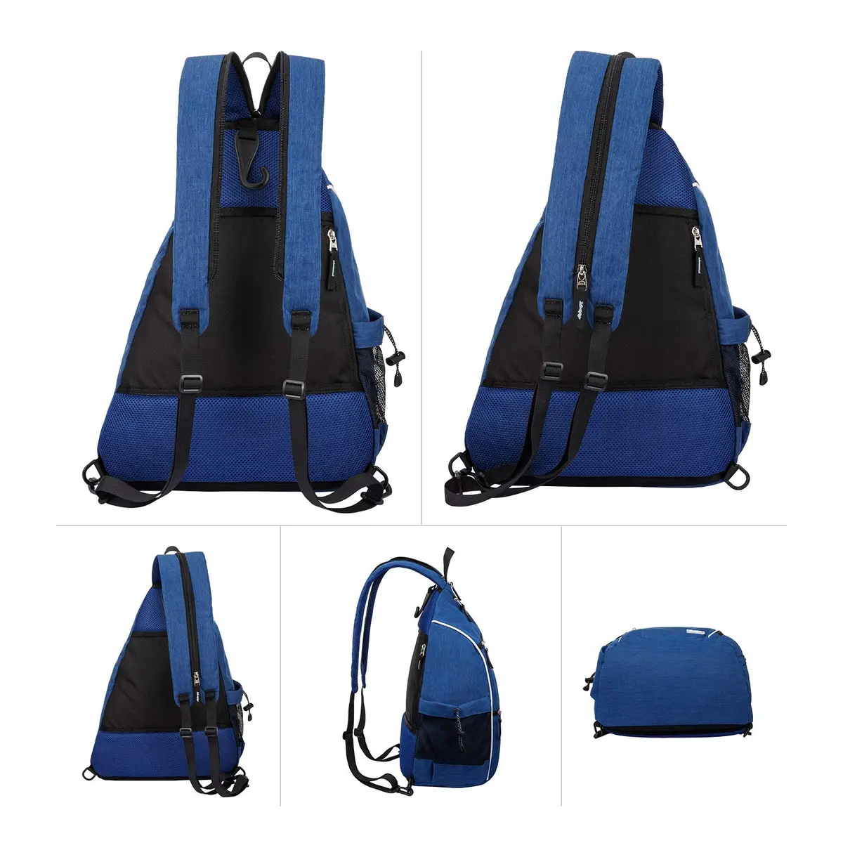 Sucipi Convertible Pickleball Bag Backpack Sling - Blue 45L (1.6 cu ft) | Versatile Carry for Men & Women - view 2