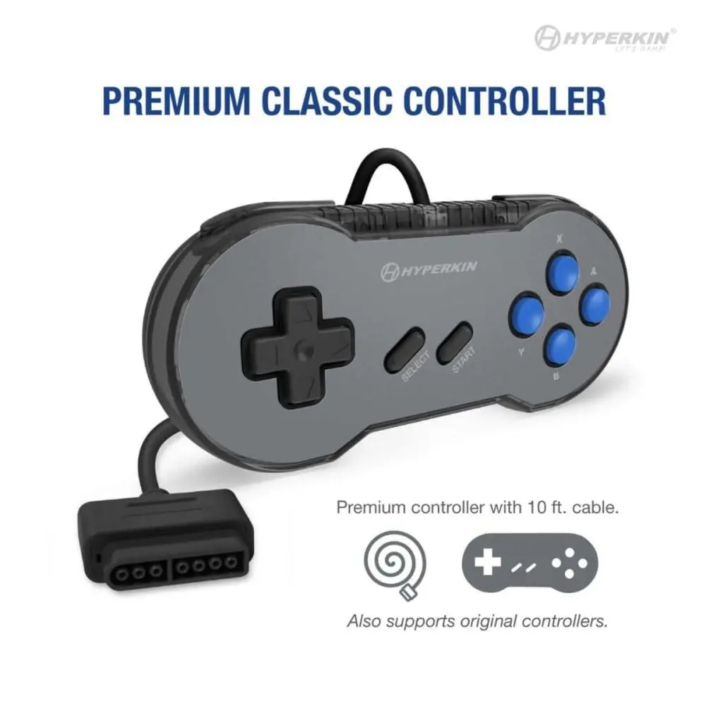 Hyperkin Suparetron HD Gaming Console for Super NES/Super Famicom (Space Black) | 720p HD Nostalgia Console with NTSC/PAL Compatibility - view 3
