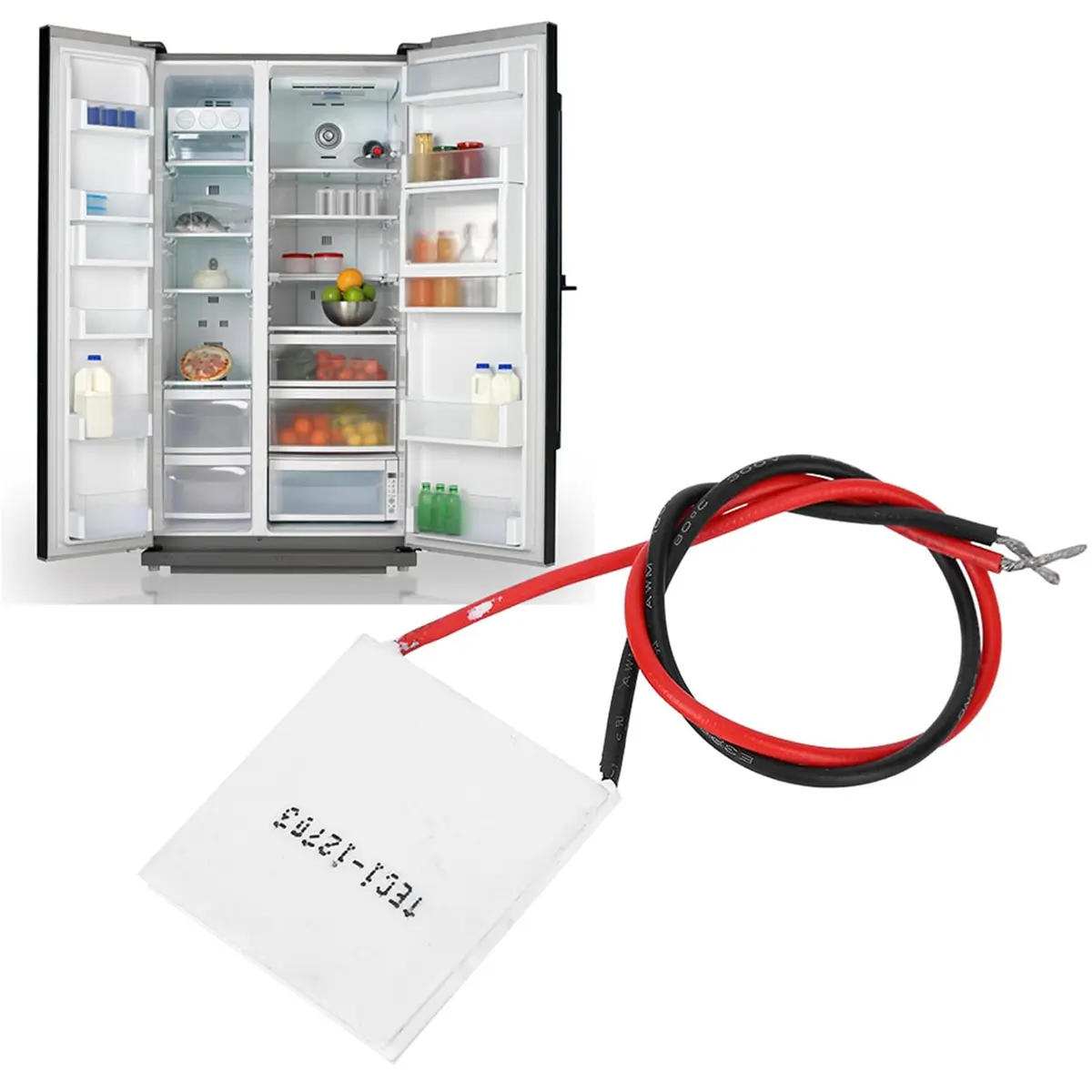 Garosa Heatsink Thermoelectric Cooler TEC1-12703 40x40mm | Efficient Peltier Module for Cooling & Heating - view 3