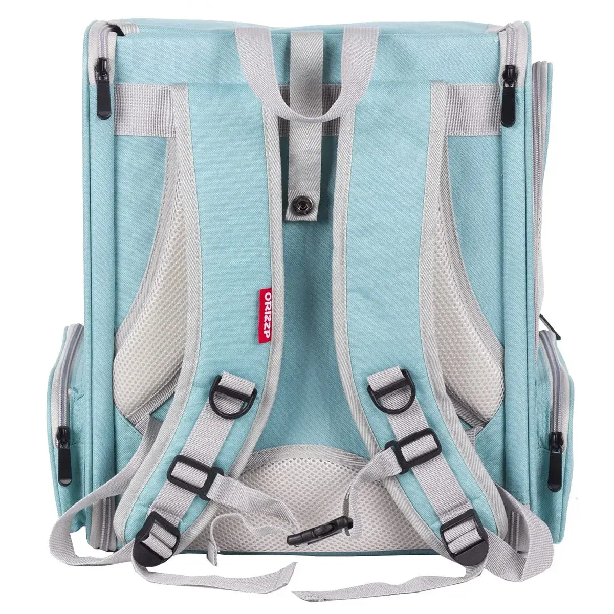 ORIZZP Bird Backpack Carrier with Stand Perch & Shade Cover, Large Green Pet Travel Backpack | Airline Approved - view 4
