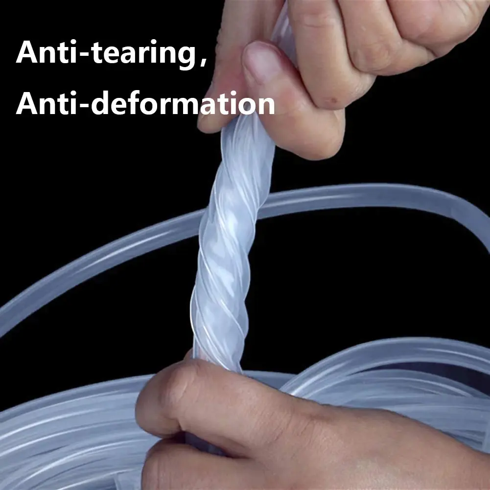 Metaland 3/8" ID x 1/2" OD Silicone Tubing, 3 Feet Length | Food Grade, High Temp, Clear, FDA & USDA Approved - view 4
