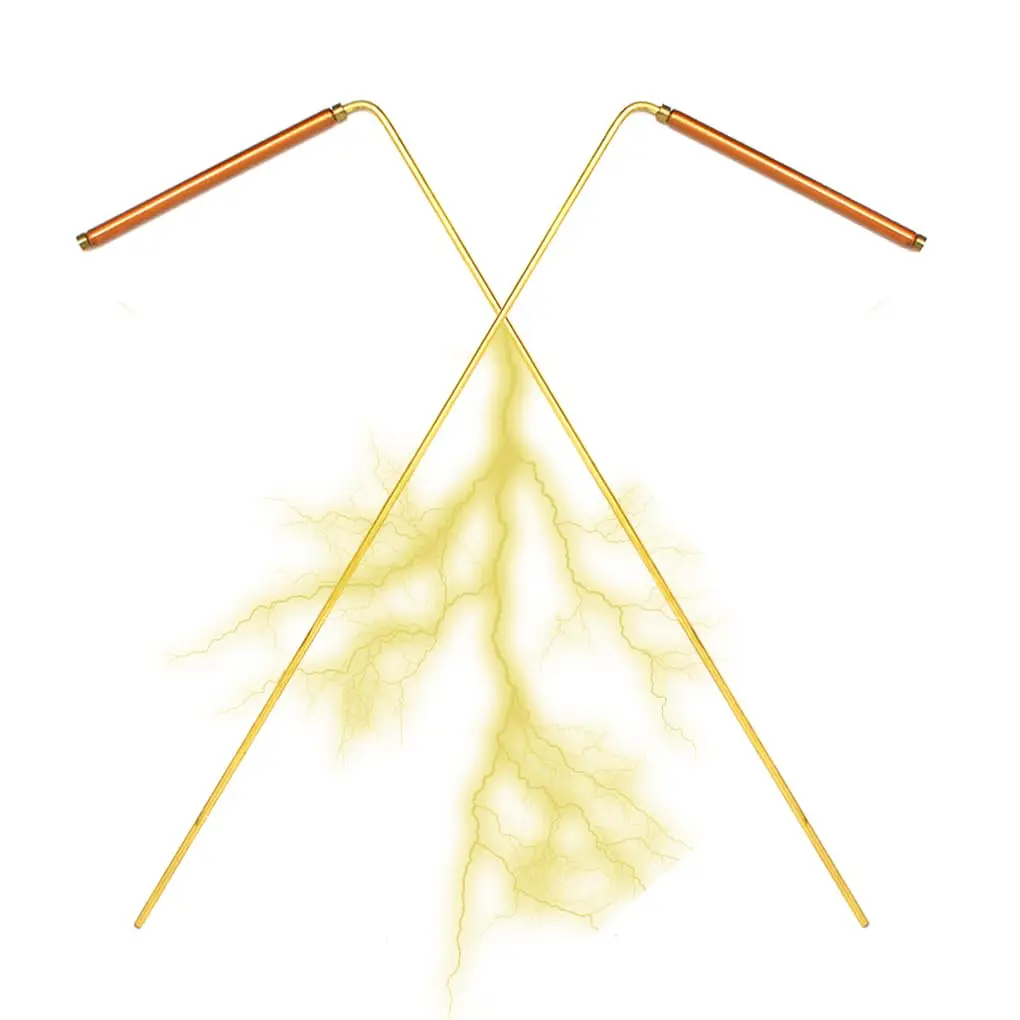 MYDEAL PRODUCTS Solid Copper & Brass Dowsing Rods | Spiritual Energy & Ghost Hunting Tool - view 6