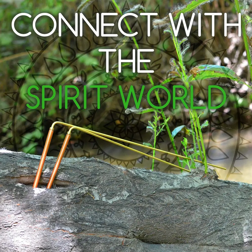 MYDEAL PRODUCTS Solid Copper & Brass Dowsing Rods | Spiritual Energy & Ghost Hunting Tool - view 7