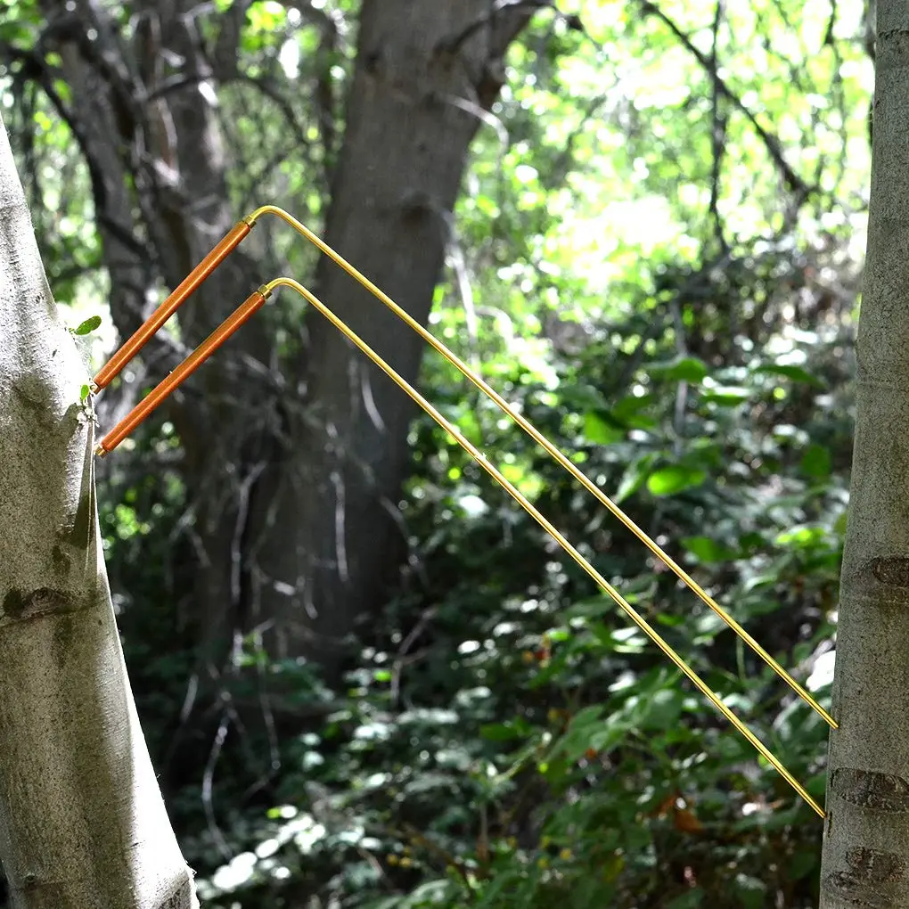 MYDEAL PRODUCTS Solid Copper & Brass Dowsing Rods | Spiritual Energy & Ghost Hunting Tool - view 8
