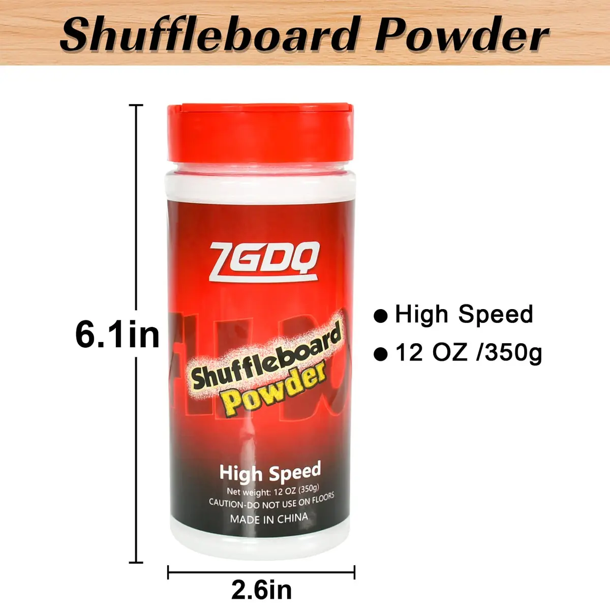 ZGDQ Shuffleboard Sand 2 Cans | Premium Shuffleboard Powder for Smooth Glide (70-120 chars) - view 2