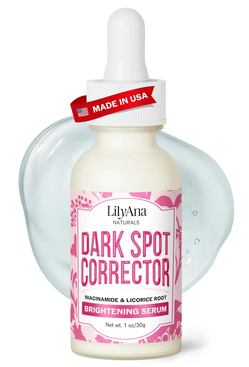 LilyAna Naturals Dark Spot Corrector 30ml (1 oz) | Brightening Serum for All Skin Types - main product image