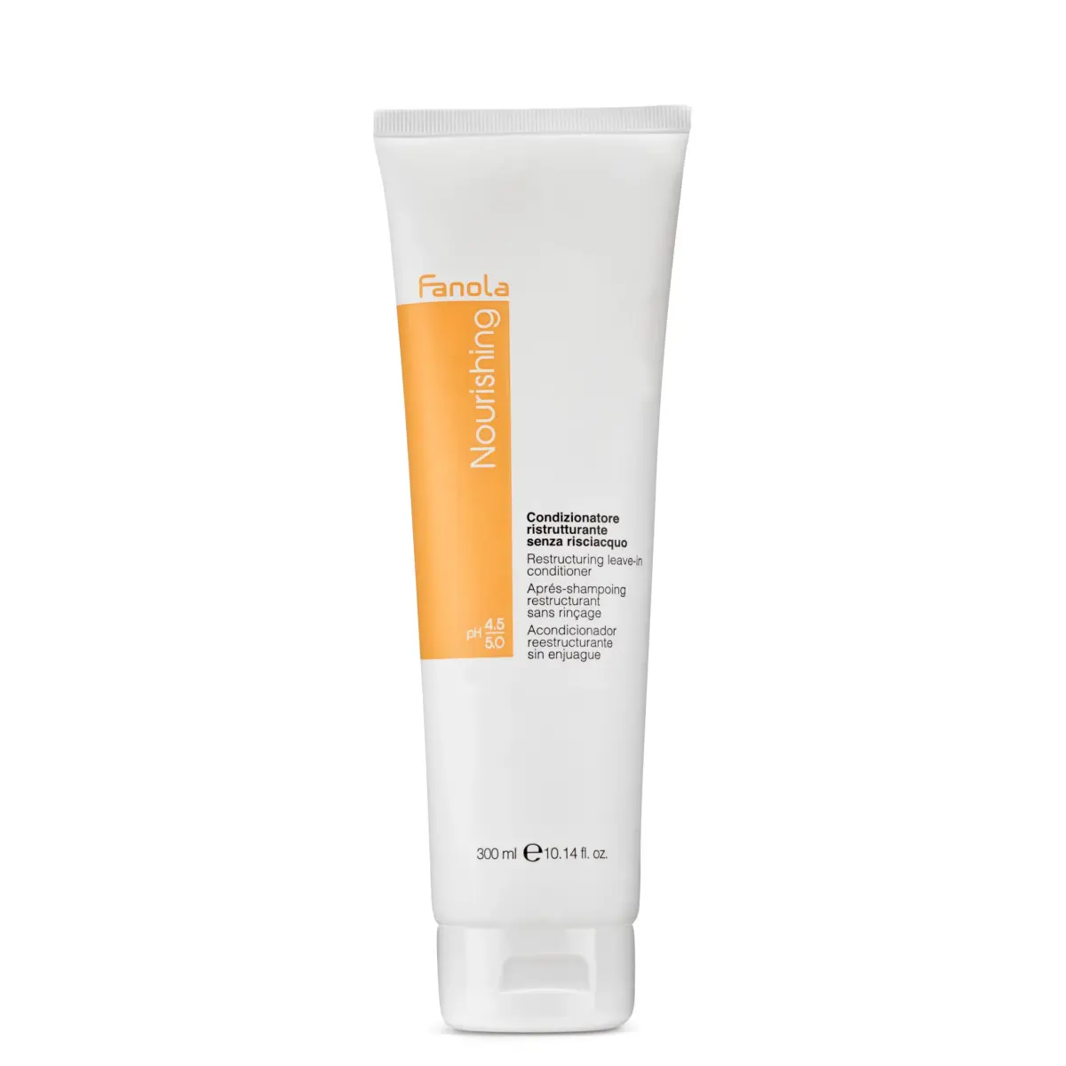 Fanola Restructuring Leave-In Conditioner & Repair Hair Treatment 300ml (10.14 Fl Oz) | Hydrates Dry, Damaged, Frizzy Hair - main product image