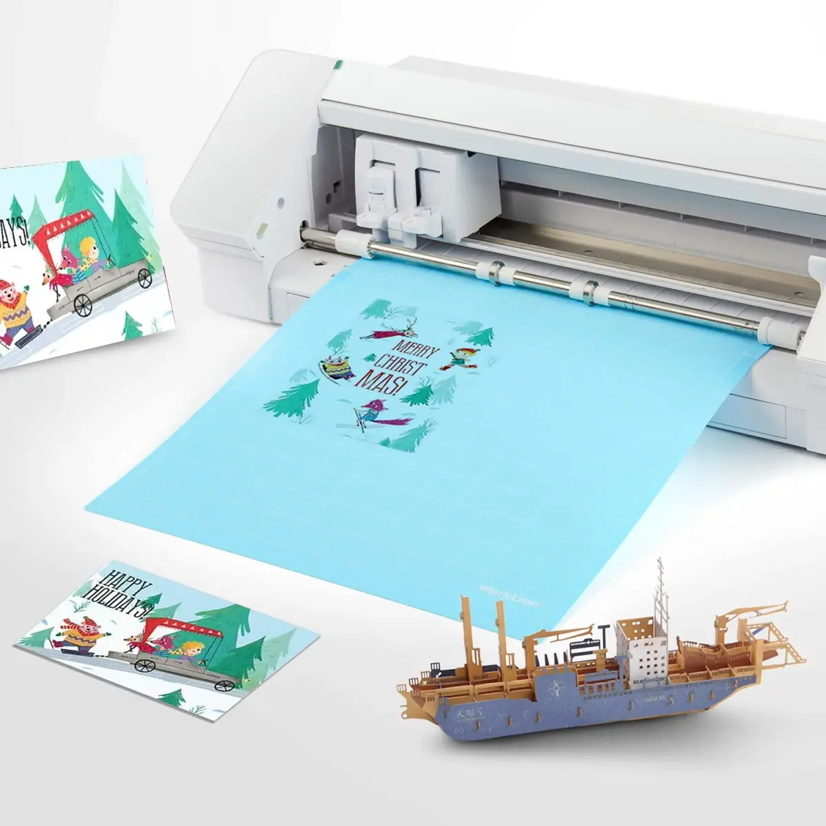 WORKLION 12x12 Inch Cutting Mat Variety Pack (3 Mats) | Standard, Light & Strong Grip for Silhouette Cameo - view 5
